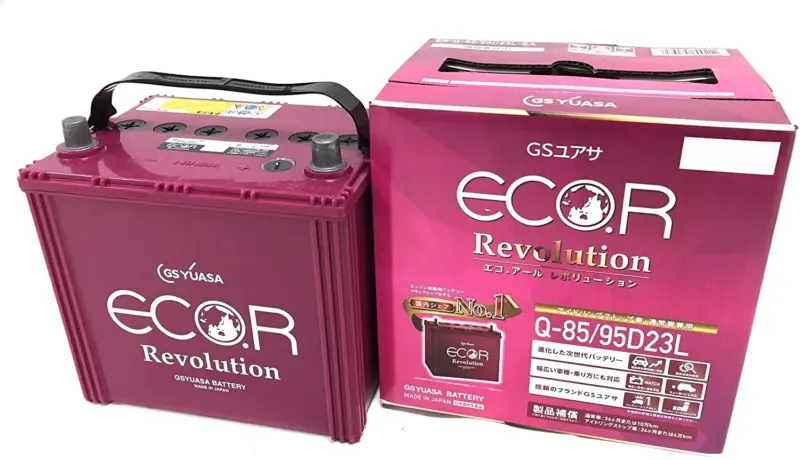 GSユアサ ECO.R Revolutionメリット3選！カオスと比較した結果も紹介 | バッテリーラボ